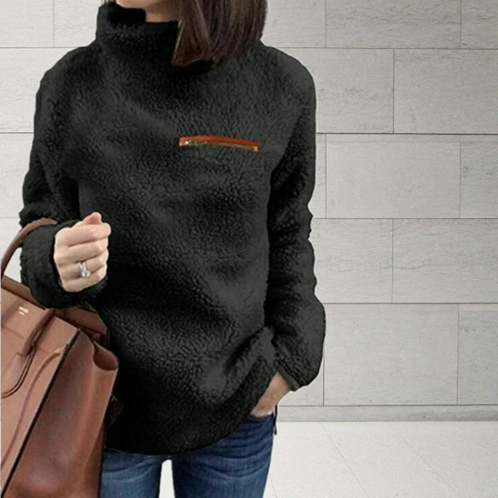 Zelithia | Cozy Turtleneck Sweater for Stylish Winter Layering