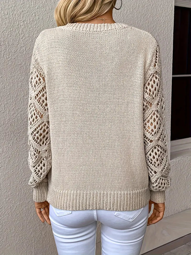 Emily | Elegant Women's Sweater with V-Neck Design