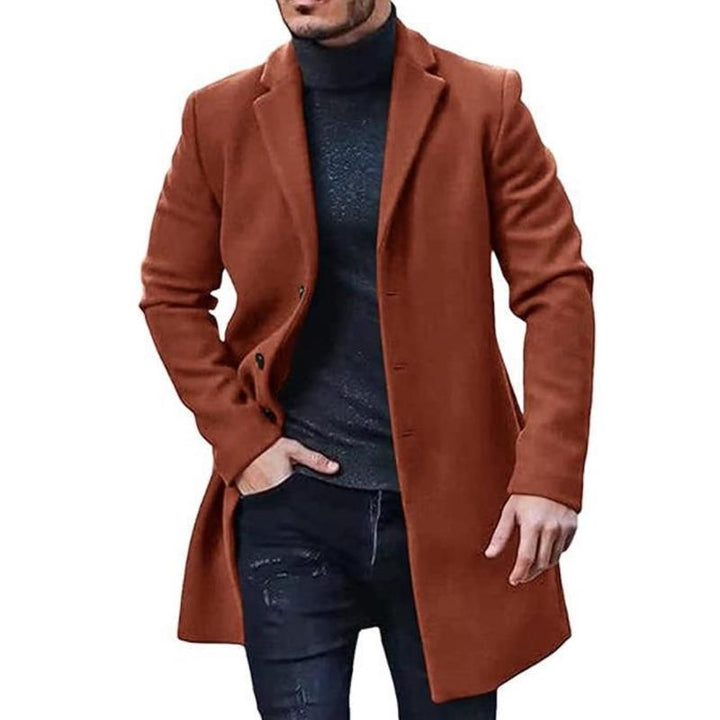 Jovarek | Stylish Men's Overcoat for Formal and Casual Wear