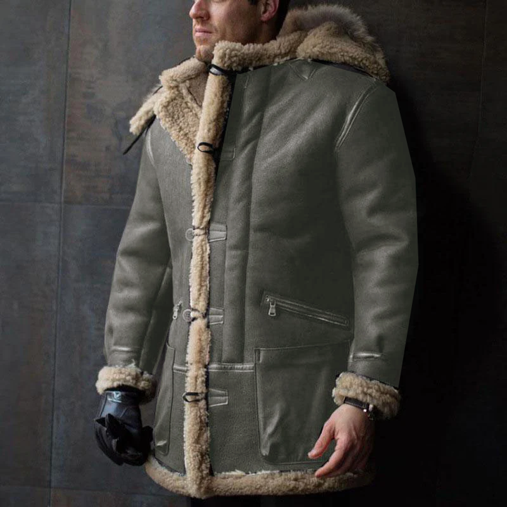 Xavian | Stylish Winter Jacket for Men with Warm Pockets